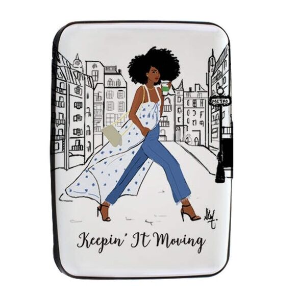 RFID Blocking Statement Card Holder | Keepin' It Moving - Picture 1 of 2